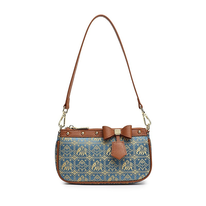 The Nova Woven Brocade Bag — Trending Convertible Underarm & Crossbody