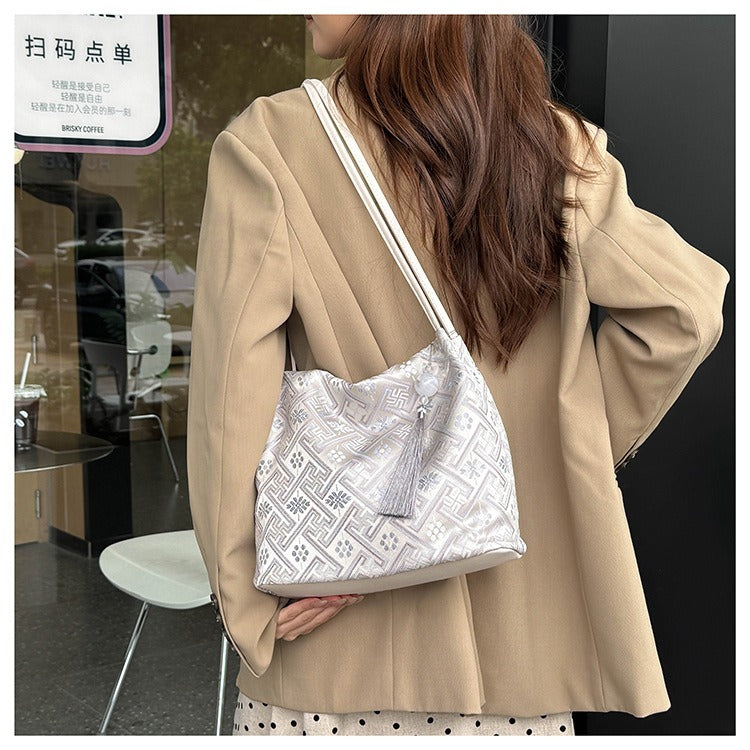 Oversized Hobo Shoulder Bag for Women, Large Underarm Tote Purse for Office, Travel & Everyday