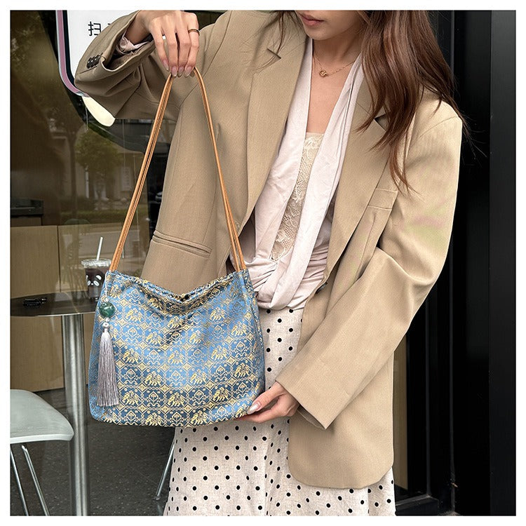 Oversized Hobo Shoulder Bag for Women, Large Underarm Tote Purse for Office, Travel & Everyday
