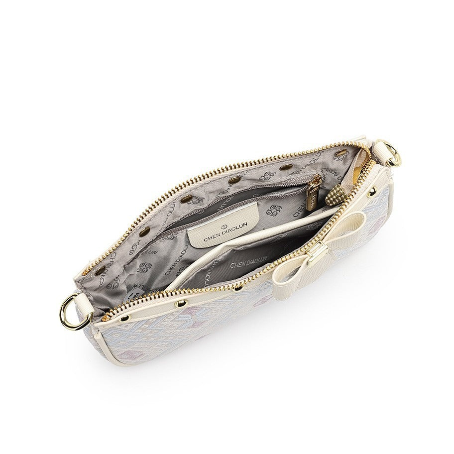 The Nova Woven Brocade Bag — Trending Convertible Underarm & Crossbody