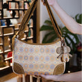 Artisanal Zhuang Woven Large Tote: Handcrafted Oriental Heritage Shoulder & Crossbody Bag